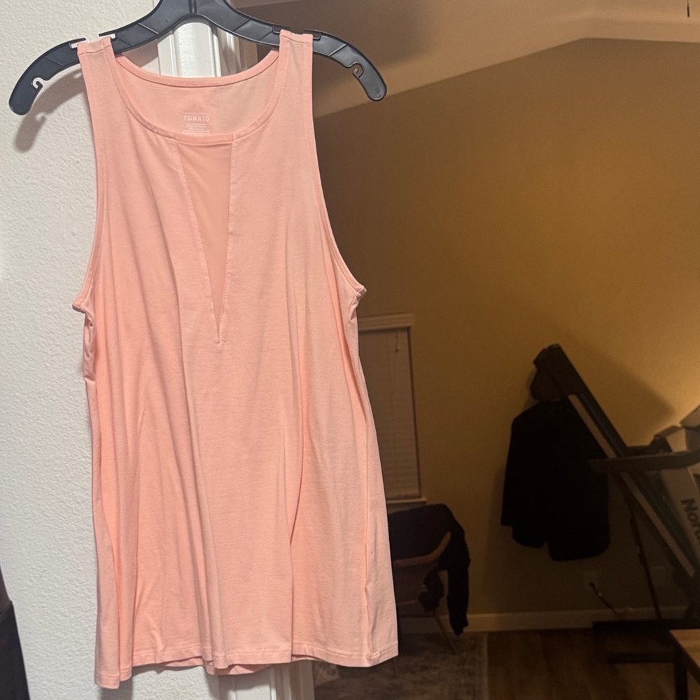 Torrid Light Pink Tank Top
